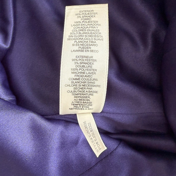 Eliza J Navy Blue Floral Bell Sleeve Mini Dress Size 2 Fit & Flare Party - Picture 10 of 15